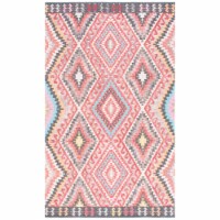 Safavieh MRB644Q-5 5 x 8 ft. Marbella Rectanglar Area Rug - Red & Gold