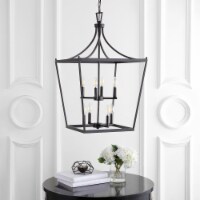 SAFAVIEH Vallor 8 Light 20 Inch Pendant | Oil Rub Bronze |