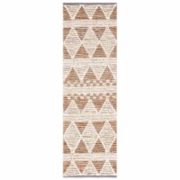 SAFAVIEH Natural Fiber NF958T Handwoven Brown /Beige Rug 2' 3 x 8'