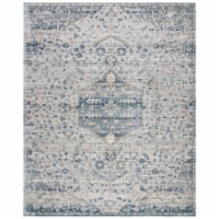 Safavieh Martha Stewart Classic Medallion Quarry Cosmopolitan Rug - Ivory/Grey