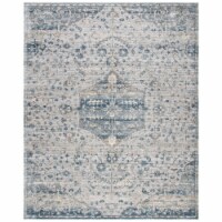 Safavieh Martha Stewart Classic Medallion Quarry Cosmopolitan Rug - Ivory/Grey