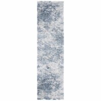 Safavieh Martha Stewart Cosmopolitan Floor Runner Rug - Cream/Blue Perspective: Main