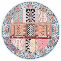 SAFAVIEH Bellagio BLG620A Handmade Ivory / Gold Rug 5' round