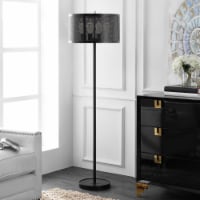 SAFAVIEH Vela Floor Lamp | Black |
