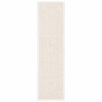 Safavieh NF483A-28 2 ft.-3 in. x 8 ft. Natural Fiber Area Runner Rug, Ivory