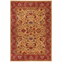 Safavieh MAH693B-6 6 ft. -7 in. x 9 ft. -2 in. Rectanglar Traditional Oriental Area Rug - Bei
