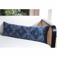 Valenti Pillow 12" x 36" in Blue Perspective: Main