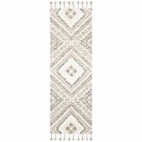 SAFAVIEH Aspen APN250E Handmade Taupe / Ivory Rug 2' 3 x 13' 0