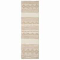 Safavieh NAT102B Natura Beige / Ivory 2' 3 x 18'