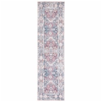 SAFAVIEH Classic Vintage CLV203M Handmade Blue / Red Rug 2' 3 x 8'