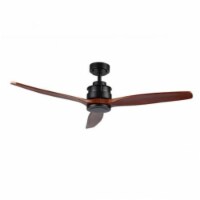Safavieh CLF1018A Farla Ceiling Fan & Remote, Coffee