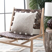 SAFAVIEH Temi Pillow Beige / White