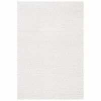 Safavieh AUG544A-3 3 x 5 ft. August Shag 500 Contemporary Rectangle Power Loomed Rug - Ivory