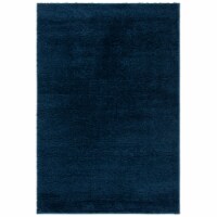 SAFAVIEH AUG553M August Shag 500 Navy 3' x 5'