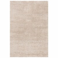 Safavieh AUG561B-3 3 x 5 ft. August Shag 500 Contemporary Rectangle Power Loomed Rug - Beige