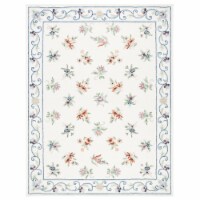 Safavieh MLP376A-8 8 x 10 ft. Micro-Loop Contemporary Rectangle Hand Tufted Rug - Ivory & Gra