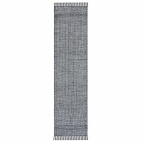 Safavieh MTK620Y-29 2 ft. -3 in. x 9 ft. Montauk Contemporary Runner Rug, Light Green & Black
