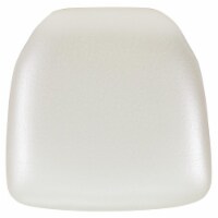 Flash Furniture BH-IVORY-HARD-VYL-GG Hard Ivory Vinyl Chiavari Chair Cushion