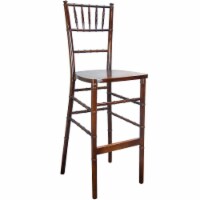 Flash Furniture Advantage 29 Wooden Chiavari Bar Stool in Fruitwood