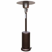 Flash Furniture Propane Stainless Steel Outdoor Heater 40000 BTU Bronze NANHSSAGHBR