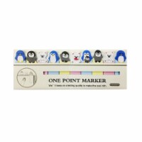 Wrapables Bookmark Flag Tab Sticky Notes (Set of 2), Artic Buddies