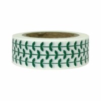 Wrapables Washi Masking Tape, Green Vines
