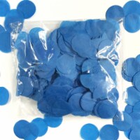 Wrapables 1  Round Tissue Confetti Party Decorations, Blue