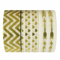 Wrapables Washi Masking Tape (Set of 3), Love is Complicated