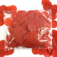 Allydrew Round Tissue Paper Confetti, 1 , Red