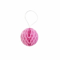 Wrapables Mini Honeycomb Ball Party Decorations, (Set of 20), 1 , Pink