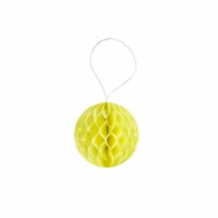 Wrapables Mini Honeycomb Ball Party Decorations, (Set of 20), 1 , Yellow