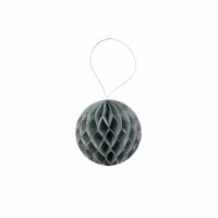 Wrapables Mini Honeycomb Ball Party Decorations, (Set of 20), 1 , Smoky Gray