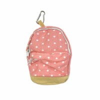 Wrapables Mini Backpack Pencil Case Pouch, Pink
