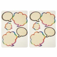 Wrapables Rainbow Thinking Bubble Sticky Notes (Set of 2)