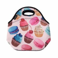 Wrapables Insulated Neoprene Lunch Bag, Sweet Desserts
