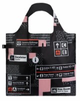 LOQI Airport Icons Reusable Shopping Bag