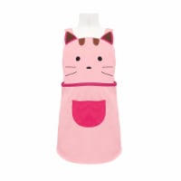 Wrapables Cute Pink Kitty Children's Apron