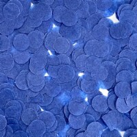 Wrapables Round Tissue Paper Confetti 0.5  Circle Confetti, Orange