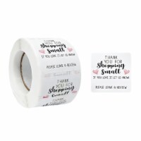 Wrapables Shopping Small Small Business Thank You Stickers Roll for Packages (500pcs)