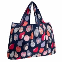 Wrapables Eco-Friendly Large Nylon Reusable Shopping Bag, Stylish Kitties
