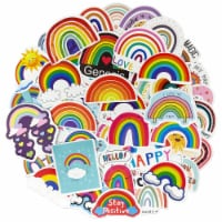 100pcs, Rainbows
