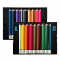 Wrapables Colored Pencils for Sketching and Drawing, 48 Count