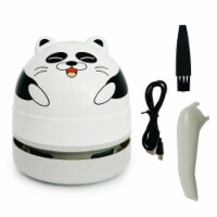 Wrapables Mini Portable USB Desktop Vacuum, Panda