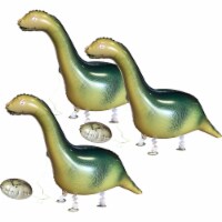 Wrapables Walking Animal Pet Balloon (Set of 3), Dinosaur