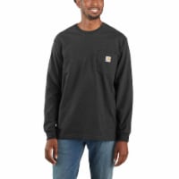 Carhartt Men’s Loose Fit Heavyweight Long-Sleeve Pocket T-Shirt Perspective: Main