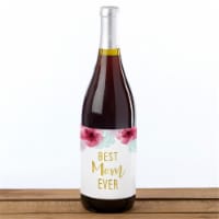 Kate Aspen 32220NA Mothers Day Wine Bottle Label, Set of 6
