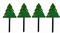 ProductWorks 15 Candy Cane Lane Metal Battery Operated Pathway Marker 4 CT