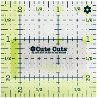 Riley Blake Cute Cuts Ruler 2.5 X2.5 -