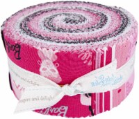 Riley Blake 2.5  Rolie Polie Precut Bundle 40pcs-Barbie