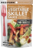 Red Fork Sesame Ginger Vegetable Skillet Sauce Perspective: Main